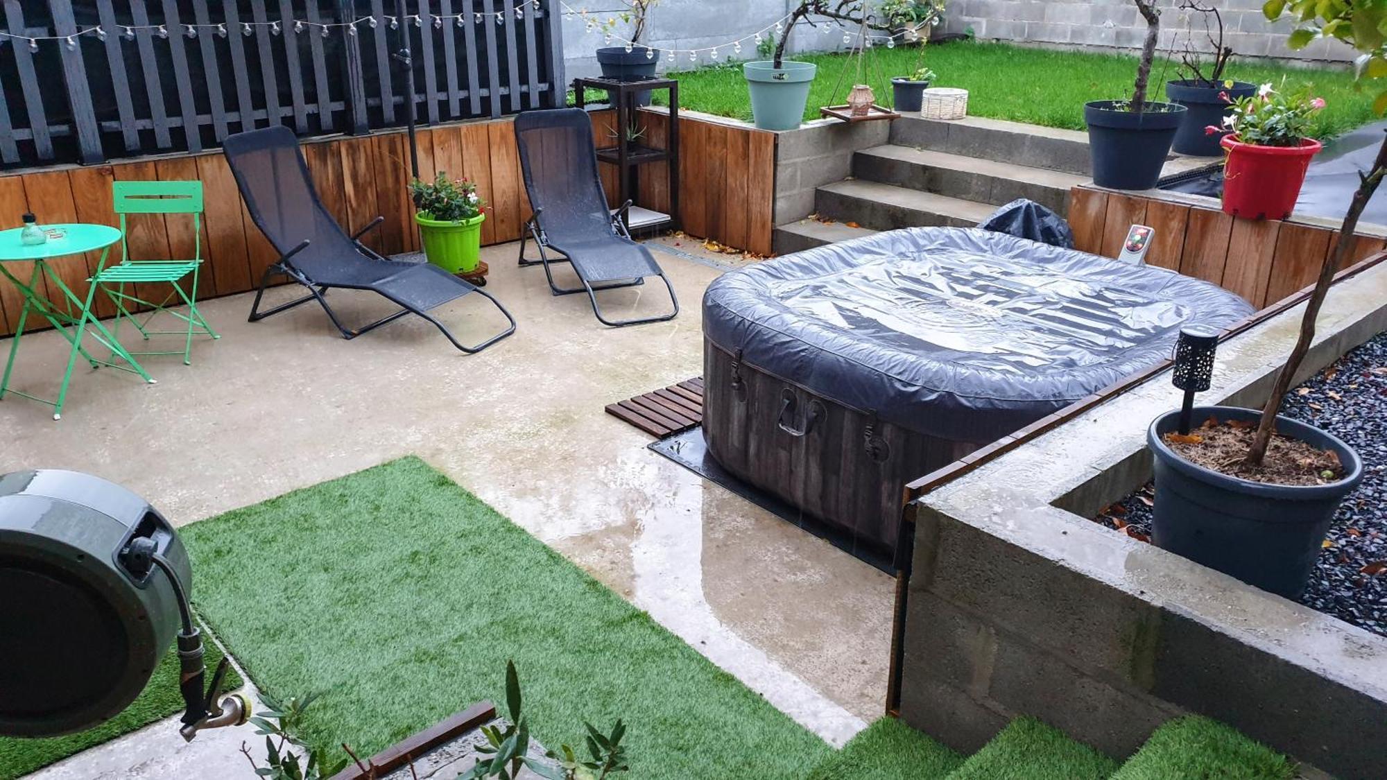Gary Suite - Studio Cosy, Spa Et Jardin Privatif A 4 Min De Cambrai Awoingt Exterior foto