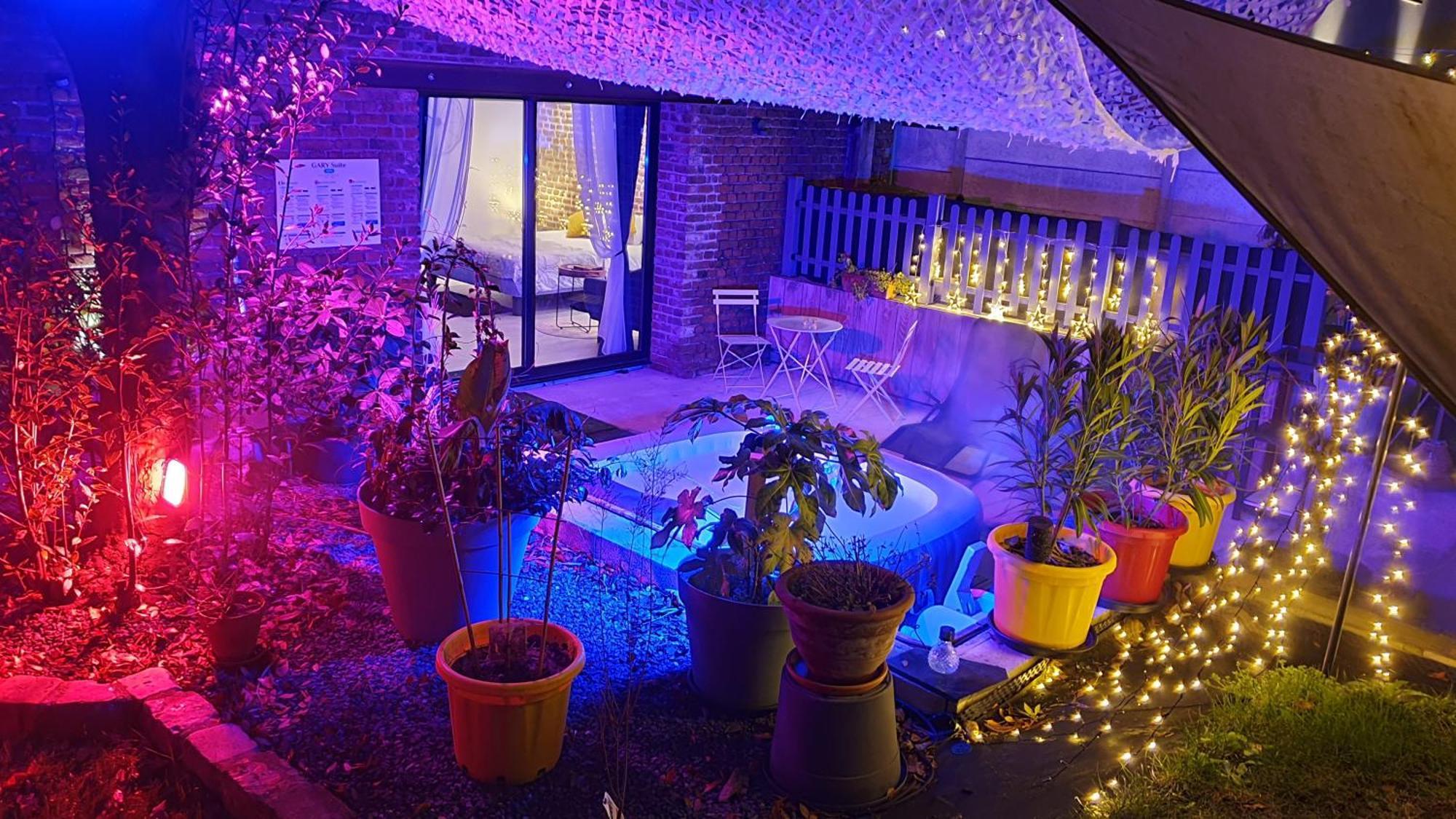 Gary Suite - Studio Cosy, Spa Et Jardin Privatif A 4 Min De Cambrai Awoingt Exterior foto